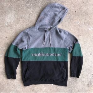 The Hundreds tri-split hoodie